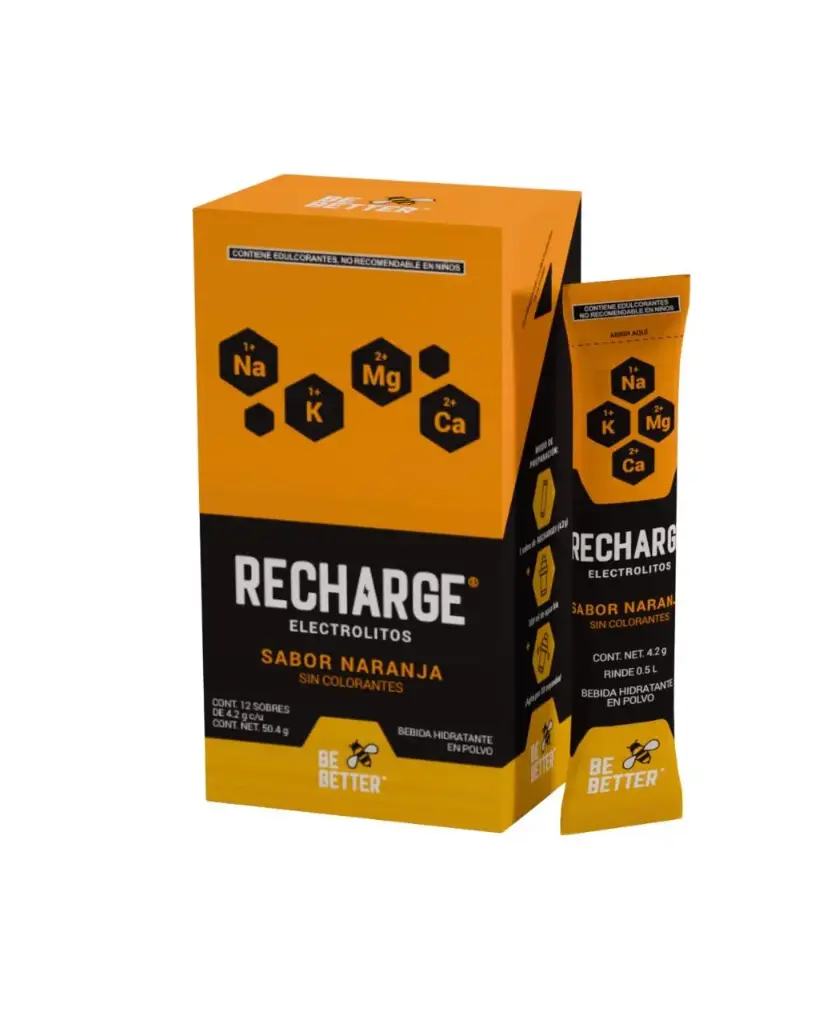 Be Better Recharge Naranja 12 pack