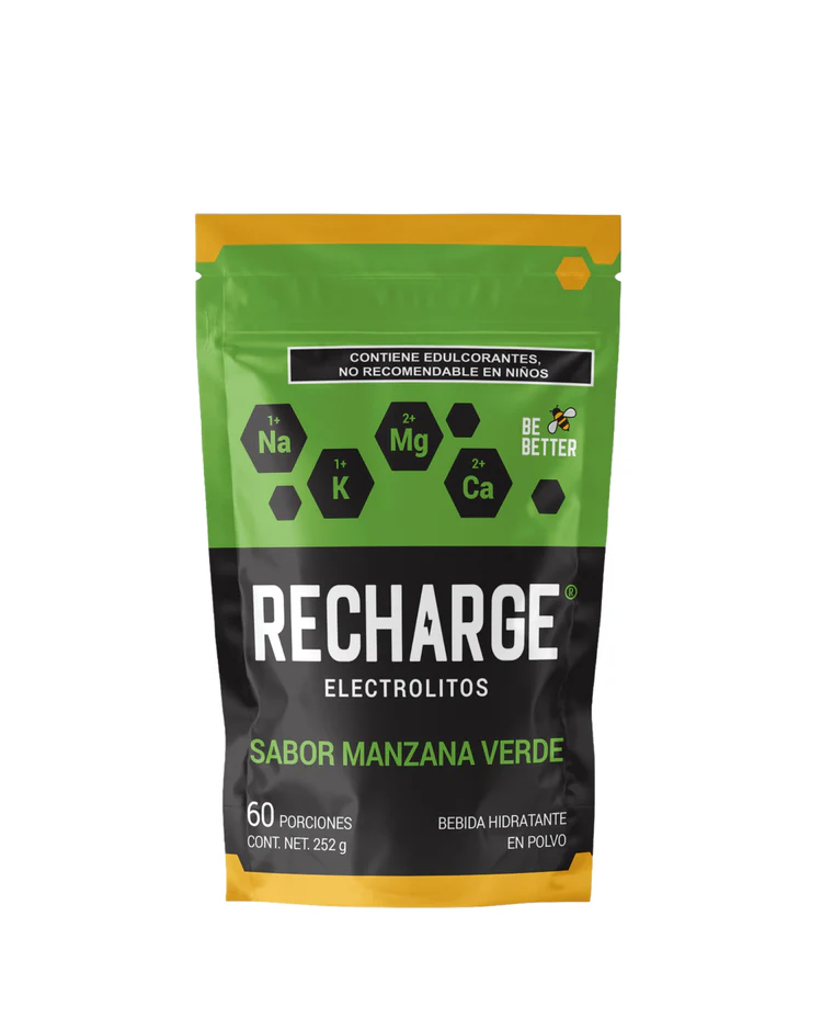 Be Better Electrolitos Recharge Manzana
