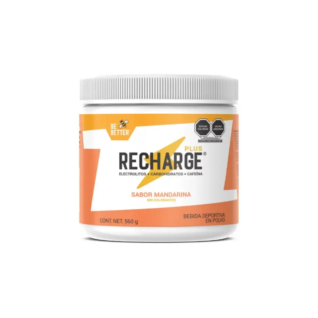 Be Better Electrolitos Recharge Plus Mandarina 