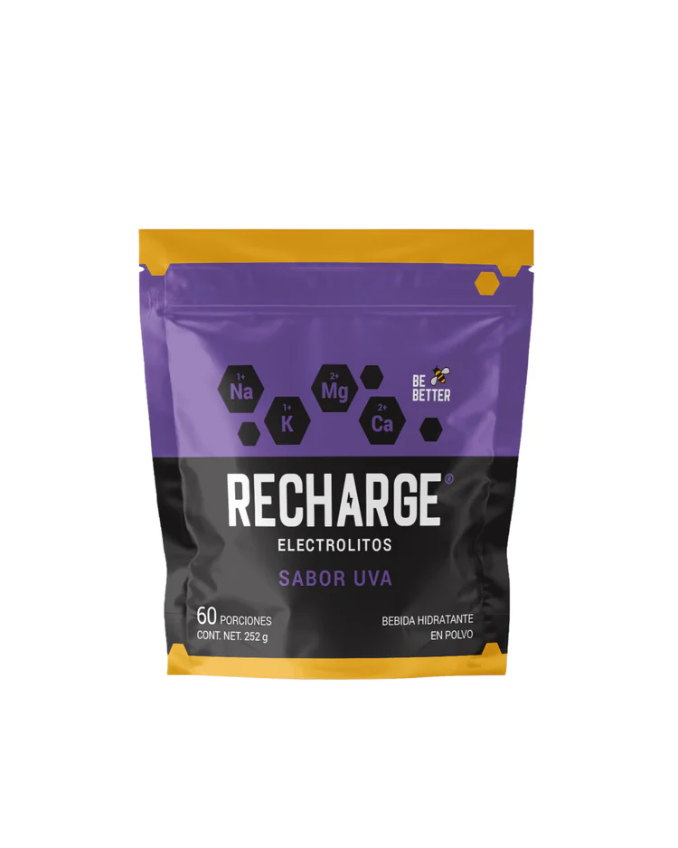 Be Better electrolitos Recharge Uva