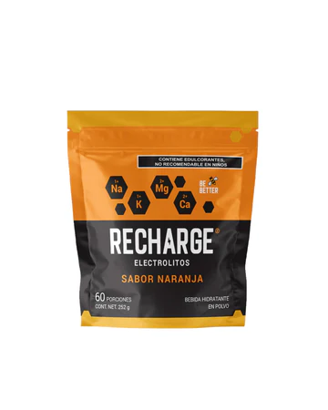 Be Better electrolitos Recharge Naranja